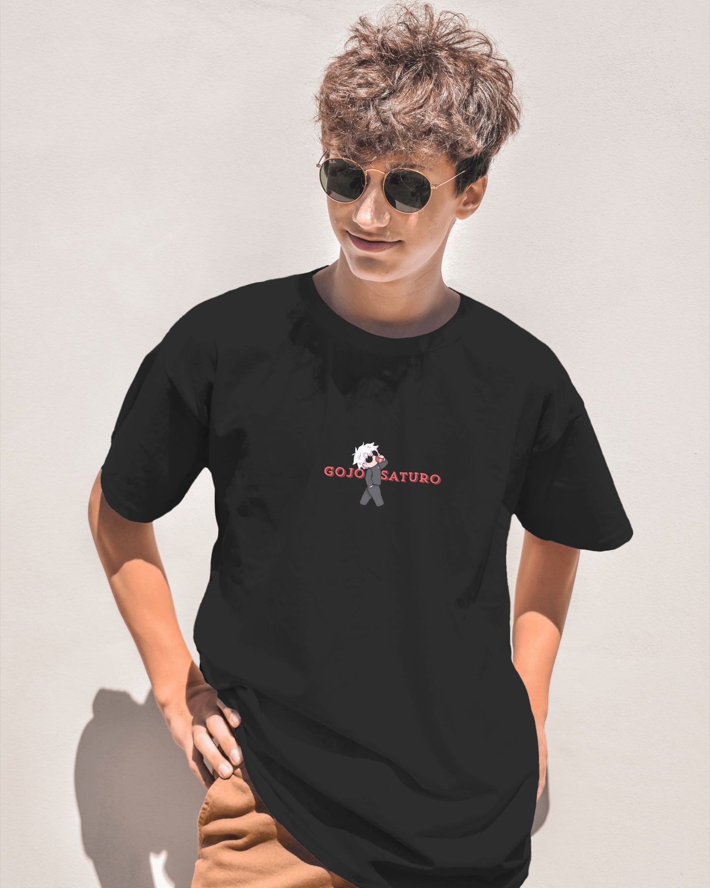 GOJO SATORU / JUJTSU KAISEN / ANIME STREETWEAR OVERSIZED TSHIRT