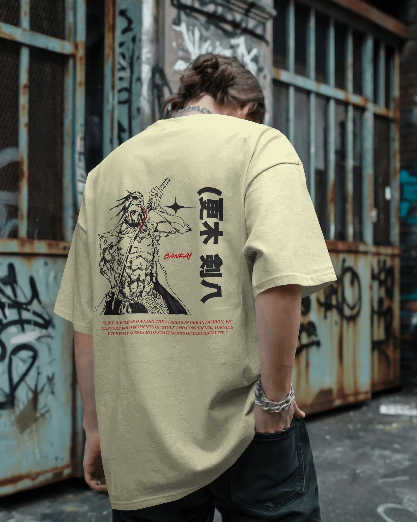 BANKAI / BLEACH / ANIME STREETWEAR OVERSIZED T-SHIRT