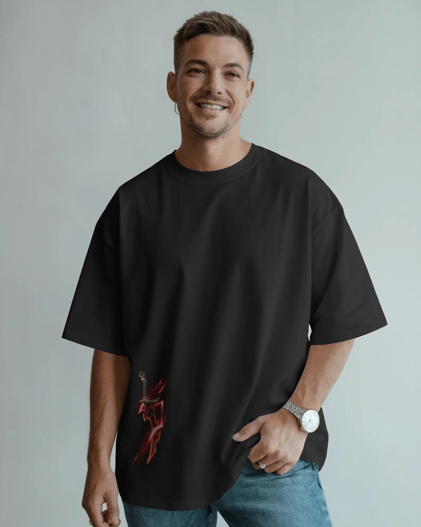 IGRIS ARMOUR / SOLO LEVELLING / ANIME STREETWEAR OVERSIZED TSHIRT