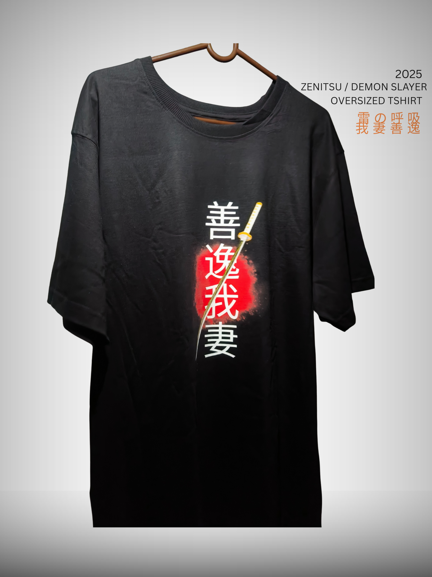 ZENITSU AGATSUMA / DEMON SLAYER / OVERSIZED T-SHIRT